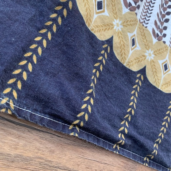 Studio Spa Women's Sz Large Neutral Cream Lightweight Cotton Summer Dress - Picture 12 of 12